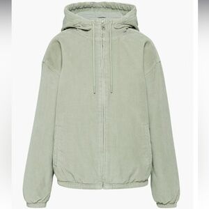 NWOT Aritzia corduroy zip up jacket